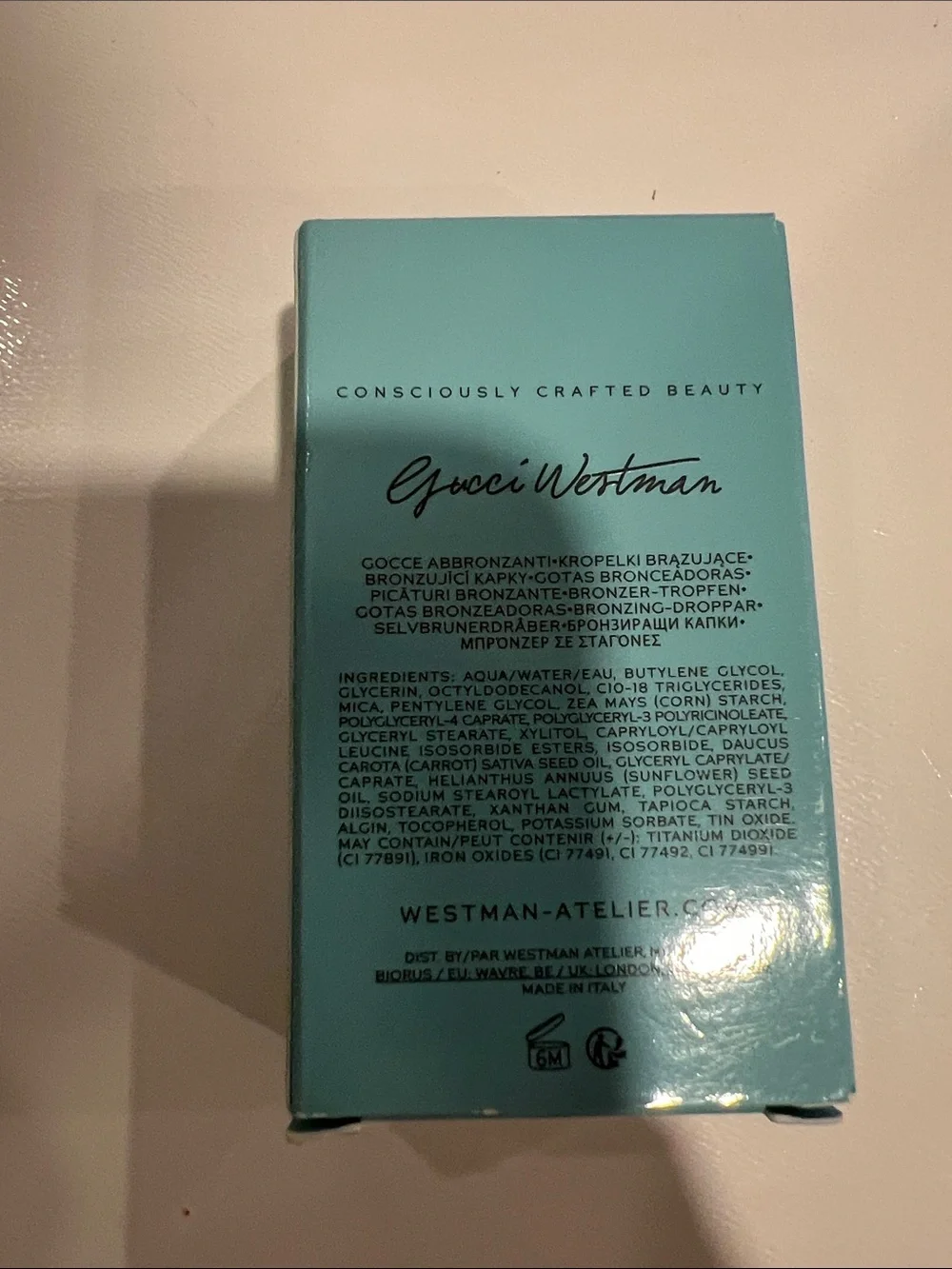 Westman Atelier Sun Tone Bronzing Drops — Teal